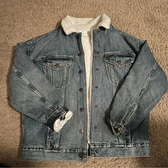aerie Jackets & Blazers - {Offline by Aerie} fleece lined denim jacket